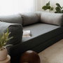 Atelier Del Sofa Nook Sofá-Cama de 3 Plazas Antracita